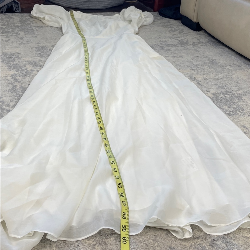 Mestiza New York Faye Sample Dress Ivory White Sample Bohemian Sz 6 - Picture 11 of 13